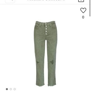 7 For All Mankind Women's Vintage High Rise Crop Jeans